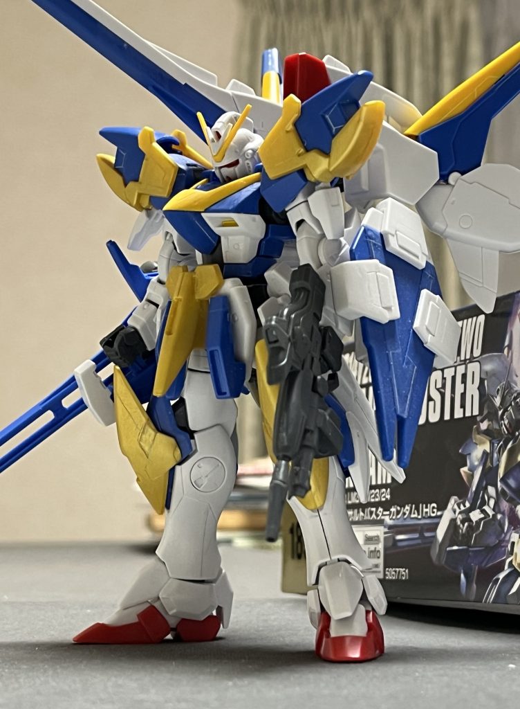 塗装前。脚部を1.5mm延長しました。