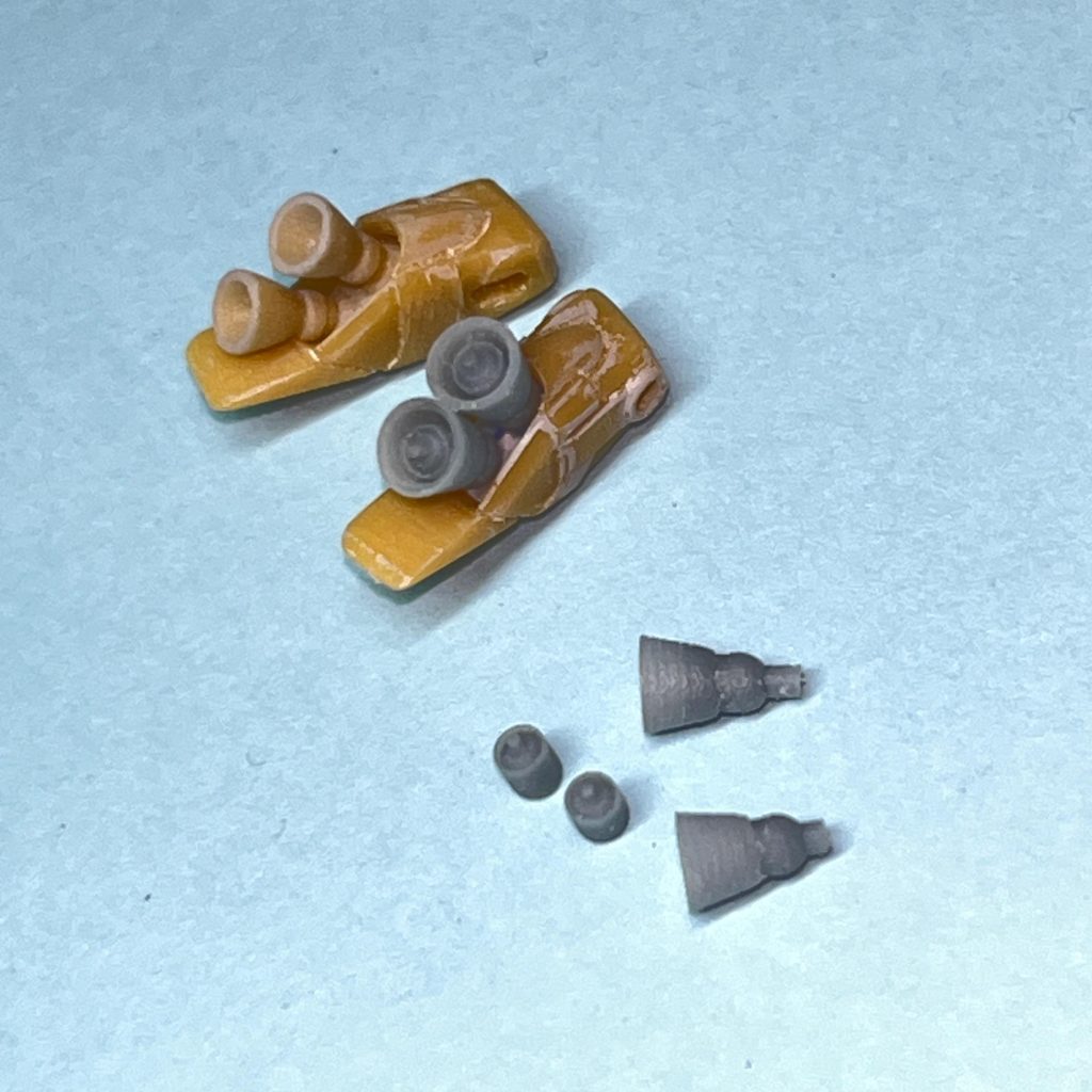 バックパックスラスターをプリンターで造形ちょっとエッチに😅