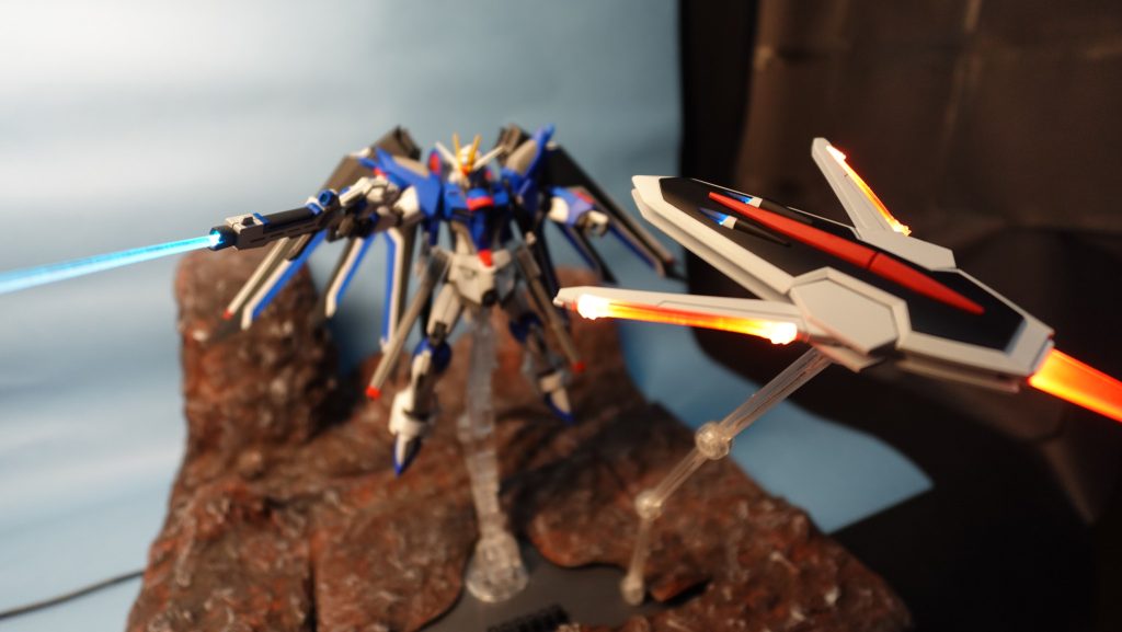 ライジングフリーダムガンダム 機動戦士ガンダムSEED FREEDOM  電飾改造–4枚目/制作者：JINSUBARU