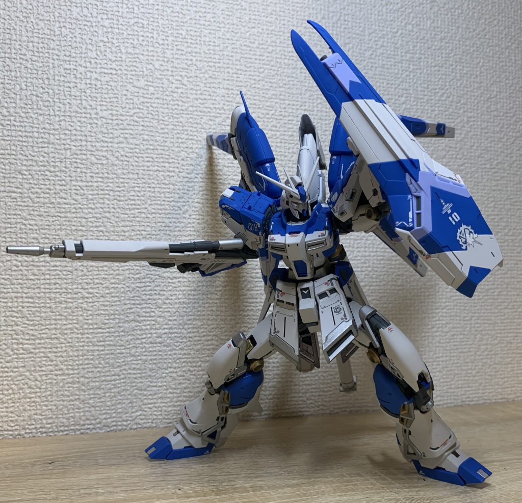 シールド構え。