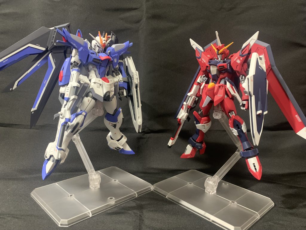 最後に前回製作したライフリとツーショット。閲覧ありがとうございました*_ _)