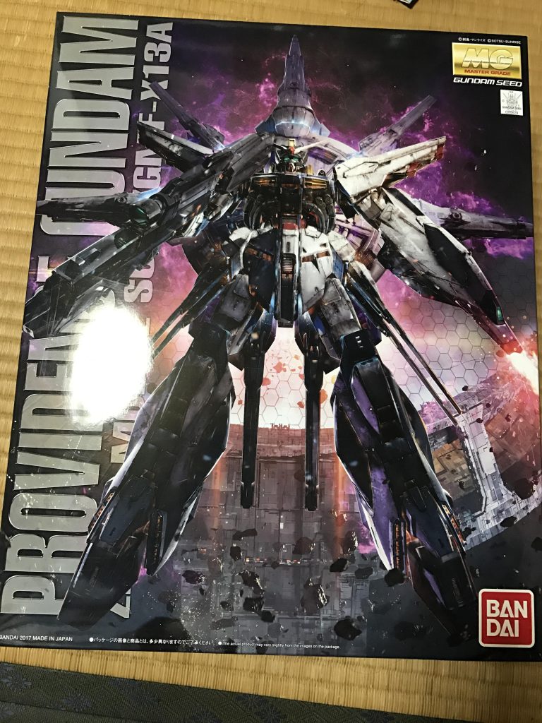 箱絵がカッコいいですよねコレ‼︎僕的にはMGのトップ3に入ります(笑)