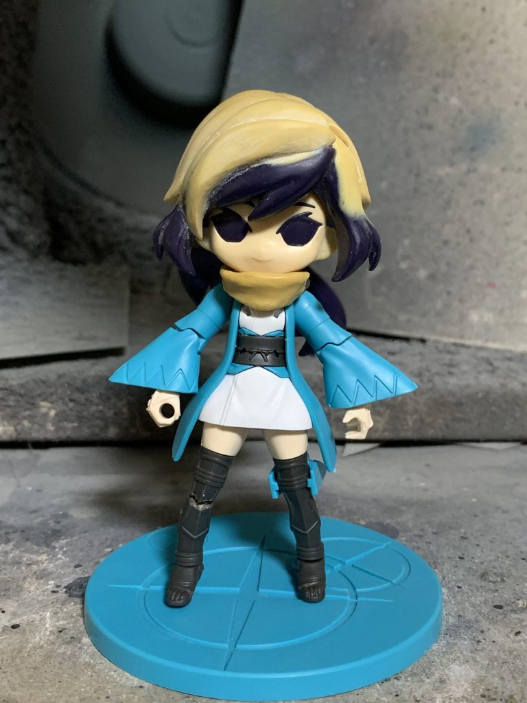 ベースはぷちりっつの沖田総司です。