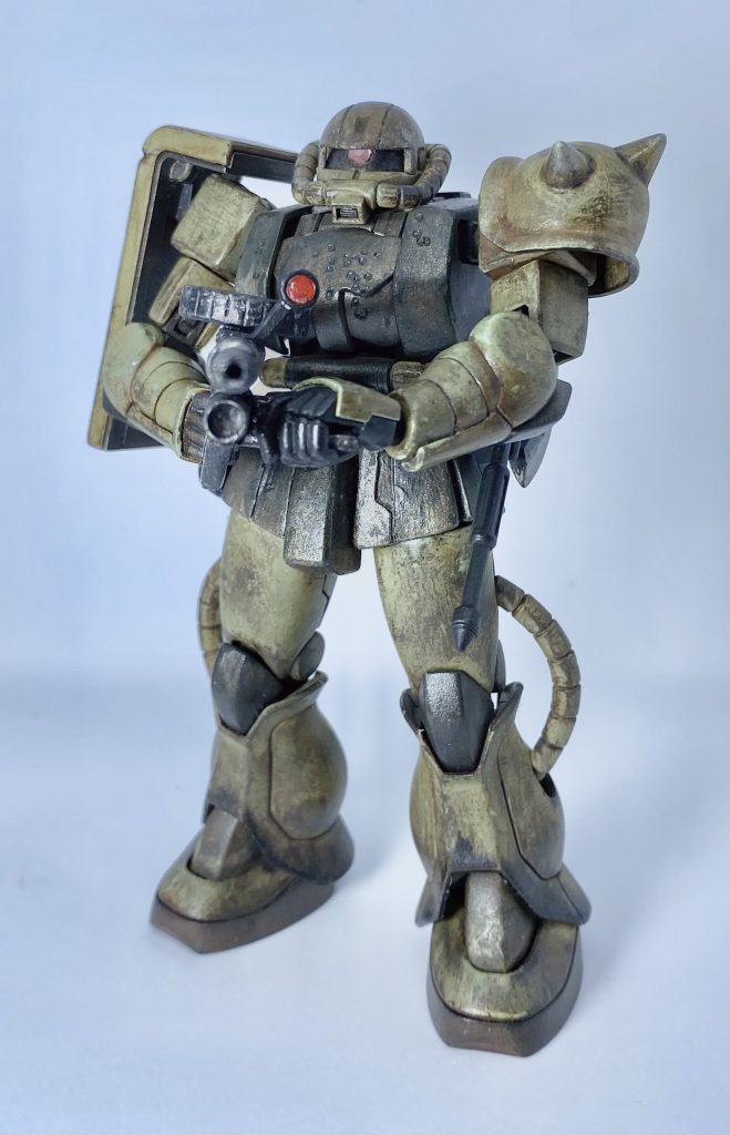 このmmp-78ザクマシンガンは素人ながら改造して作りしました！