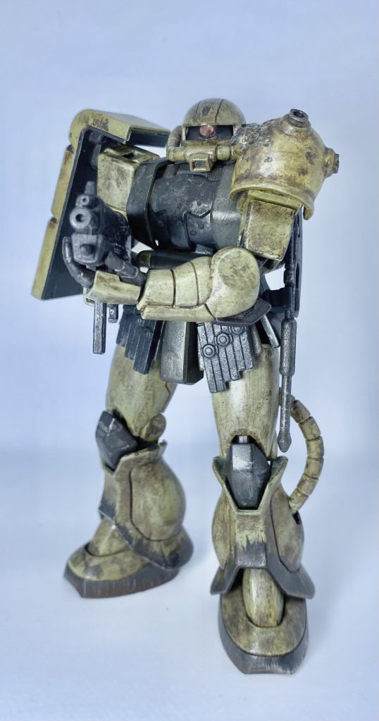 mmp-80を持たせたザクiiです！