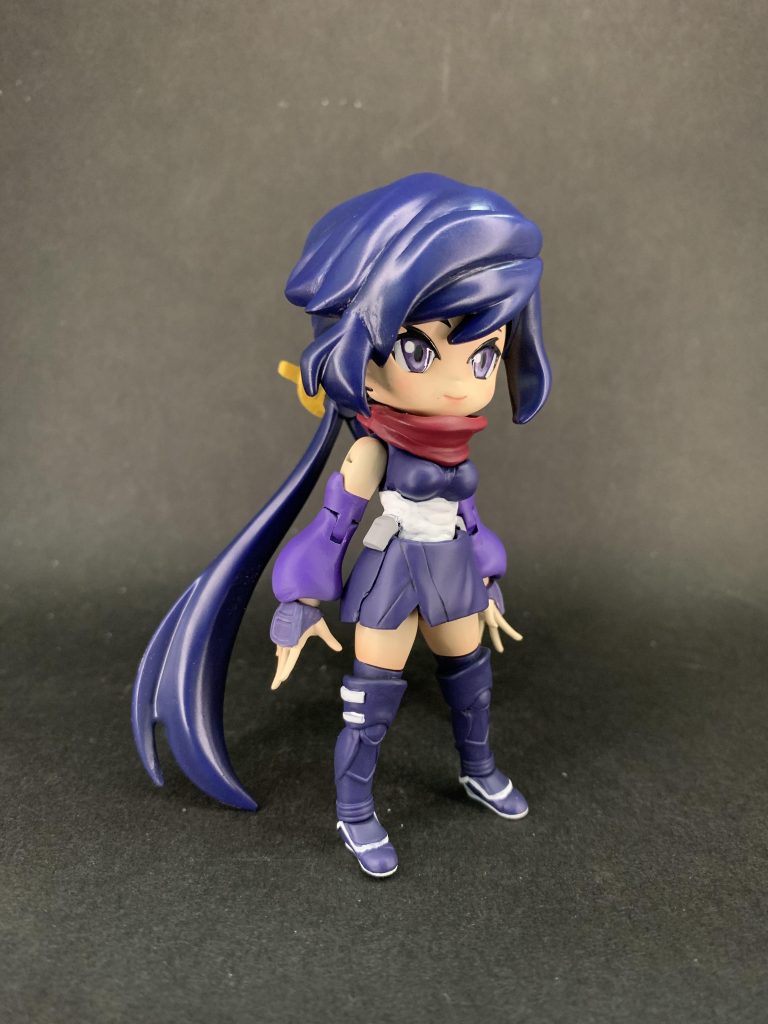 膝から下のディテールは沖田総司のディテールがいい感じだったので残したままにしています。