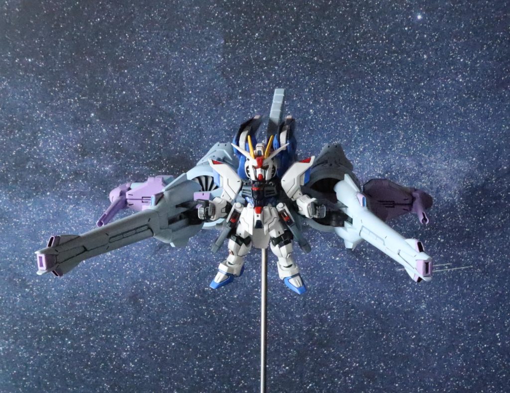 フリーダムガンダム、ジャスティスガンダム、ミーティア（MSアンサンブル）–5枚目/制作者：tytaniaIII