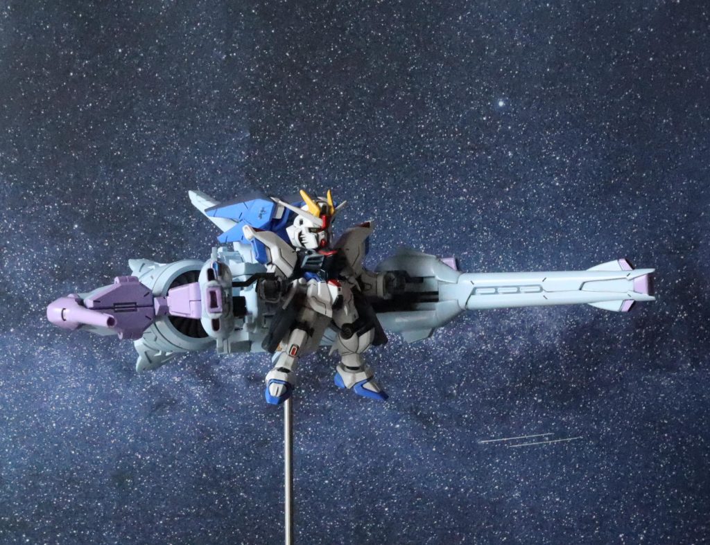 フリーダムガンダム、ジャスティスガンダム、ミーティア（MSアンサンブル）–6枚目/制作者：tytaniaIII