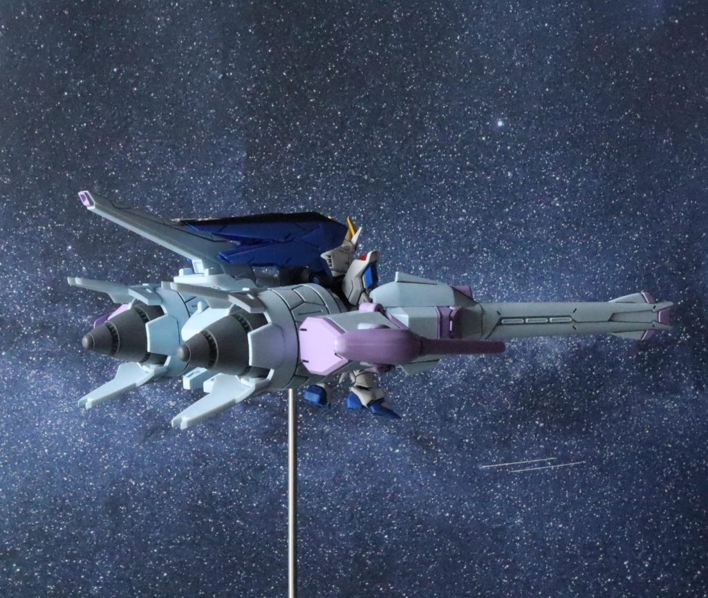 フリーダムガンダム、ジャスティスガンダム、ミーティア（MSアンサンブル）–7枚目/制作者：tytaniaIII