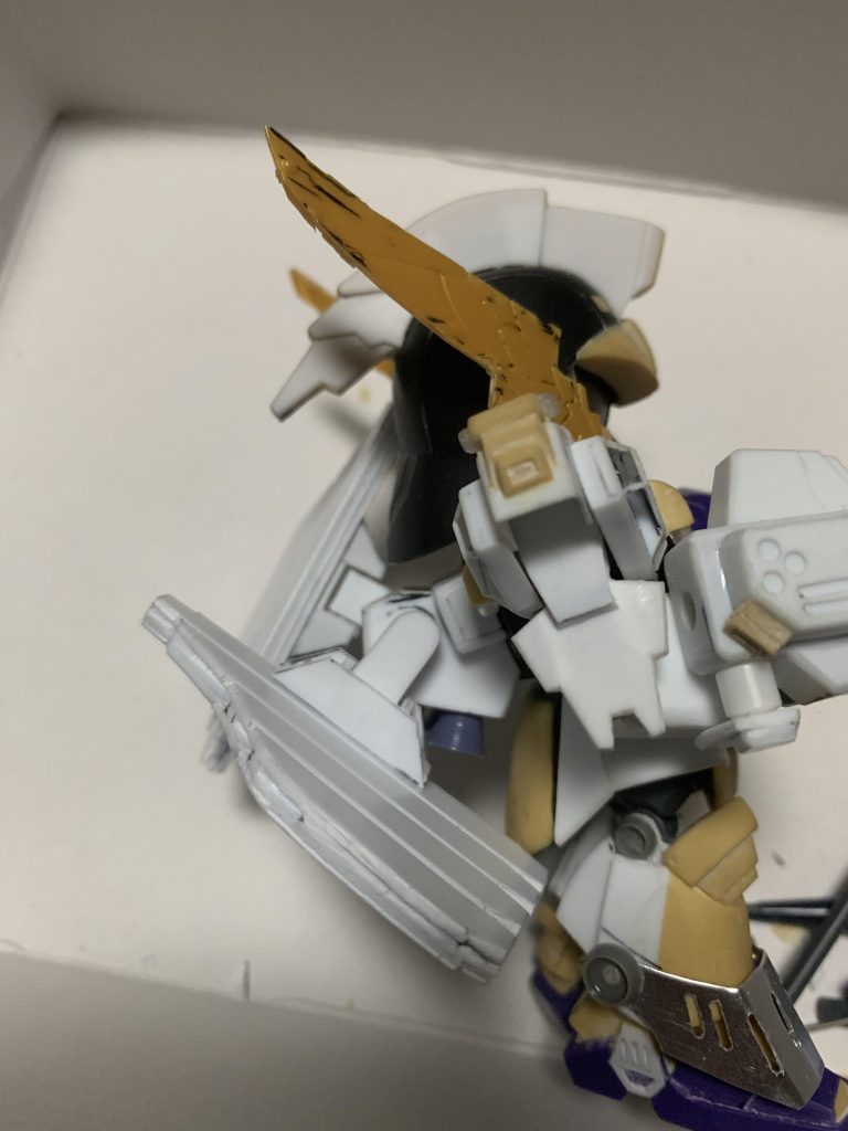 過去作を振り返り、当時はガンプラ復帰後1年も経ってない割には色々なギミックが入っていてびっくりしています。相当ハマってたんだろうな〜(笑)