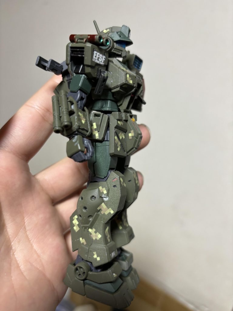 ジム　スパルタン　森林迷彩–3枚目/制作者：@morukotetu1