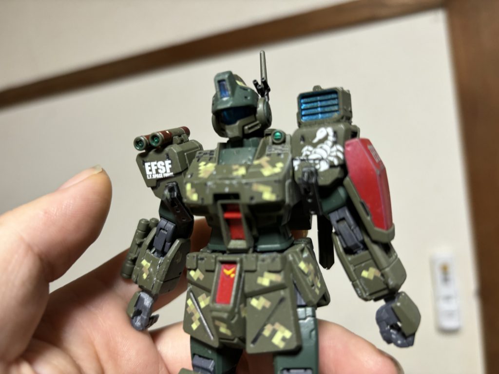 ジム　スパルタン　森林迷彩–4枚目/制作者：@morukotetu1