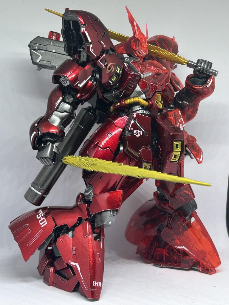 (サーベルちゃんと塗ってねぇなぁ……)サーベルちゃんと塗って無いですね、怠惰。それはそうと初めてコンパウンド使いました!みんなもピー(人に言えない長さ)時間、やろう!!!!!!!!!!!!!!!!!!!!!