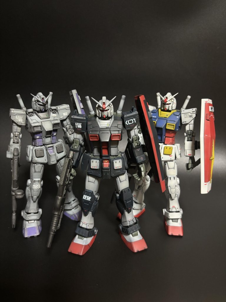 HG オリジンガンダム RX-78-1–2枚目/制作者：アラ