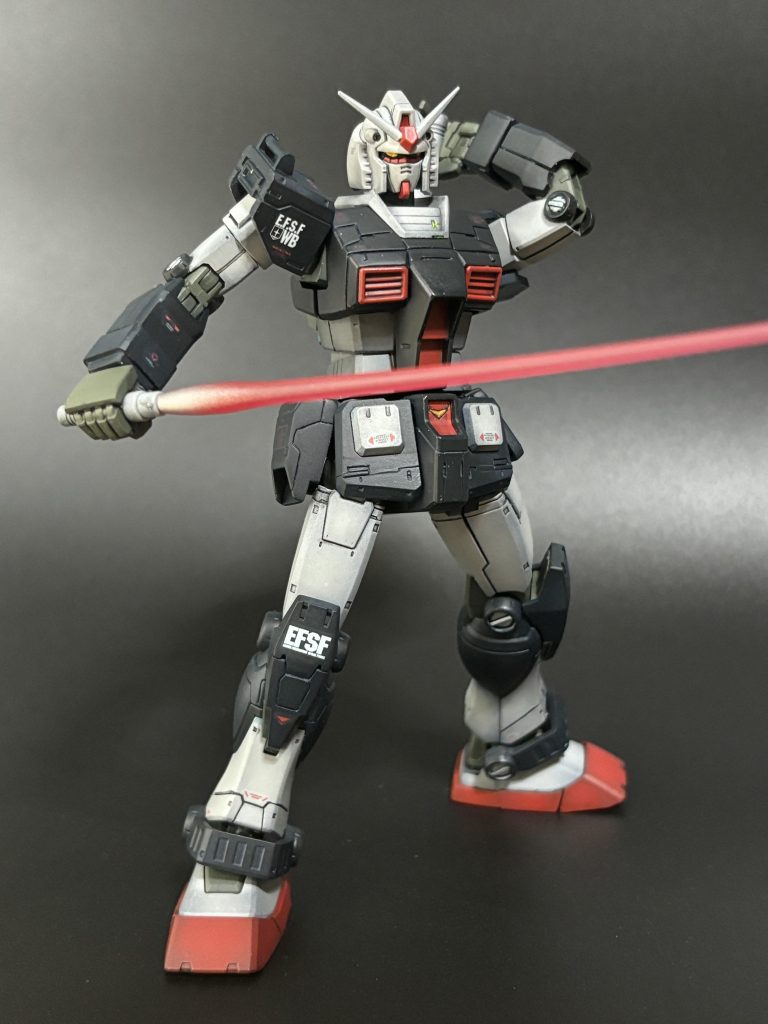 HG オリジンガンダム RX-78-1–4枚目/制作者：アラ