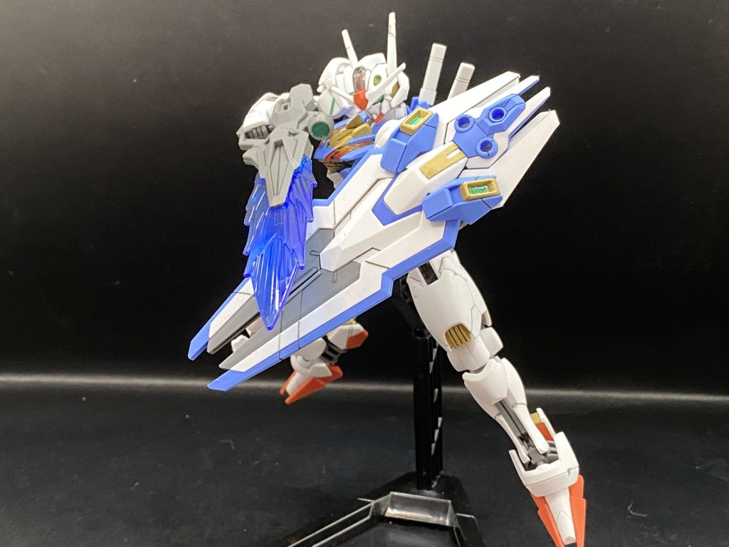 そしてこのエフェクト本来のビームサーベルとしての構えポーズ