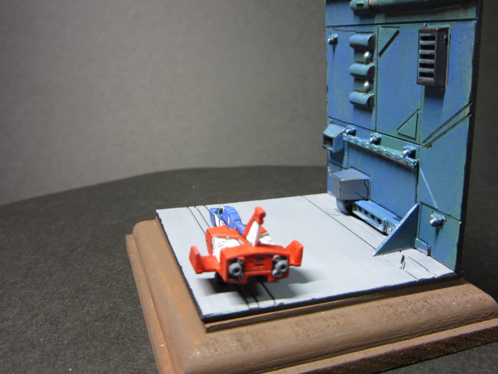 ガンプラコレクション 1/288 コアファイター(コアブースター付属)–6枚目/制作者:かわまる(田舎おやじの模型時代)