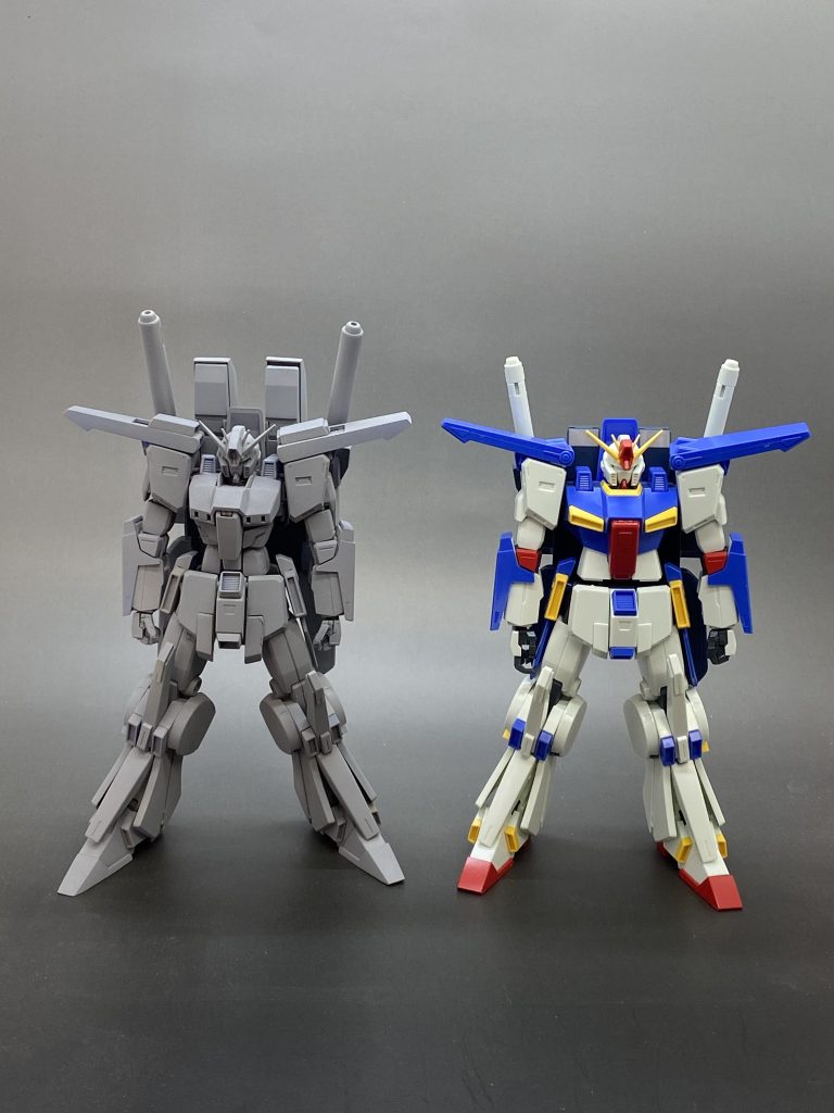 上半身はZガンダムを使用