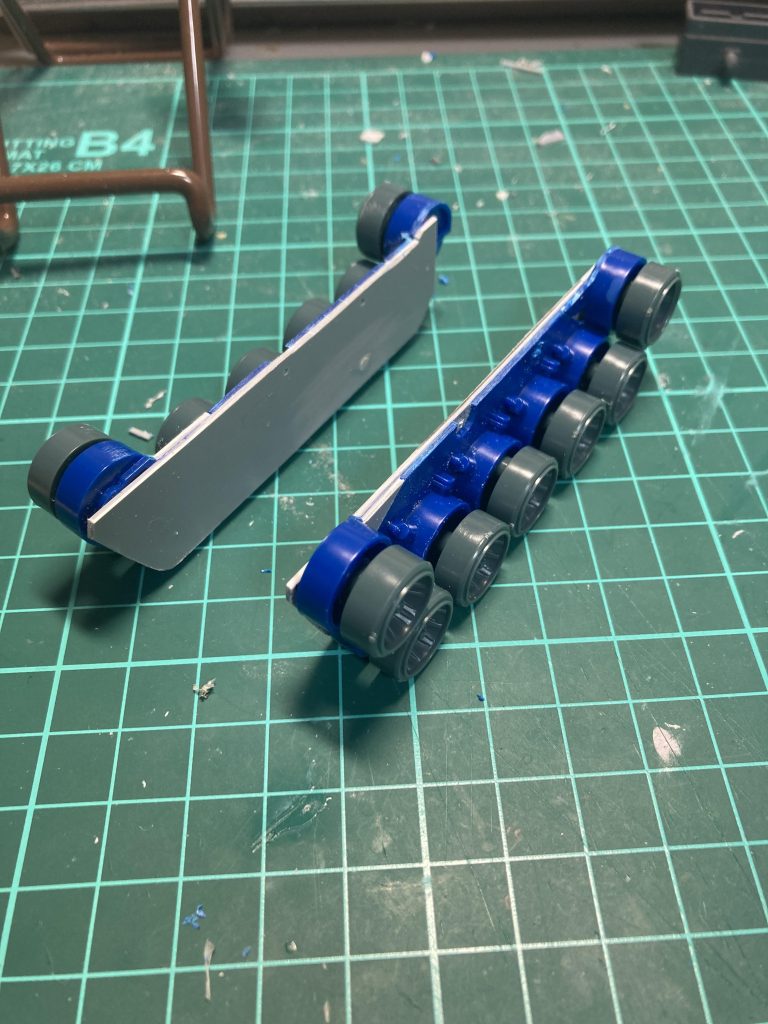 はい全てはここから始まりました。もう既にノーマルガンタンクの面影はありません。