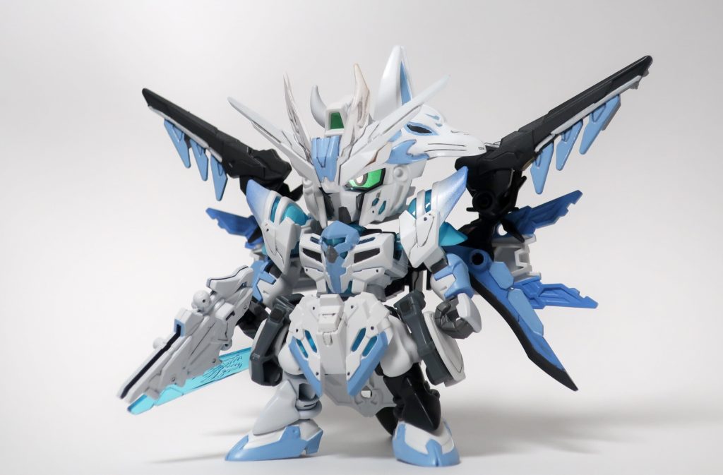 翼は展開してハイマットモードになります