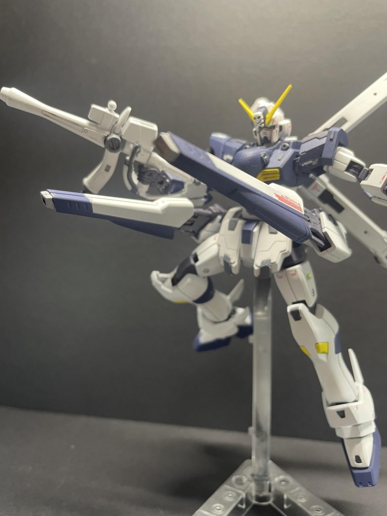 フルバーストモード(あんまり写真がよくない(gundam-kao10))