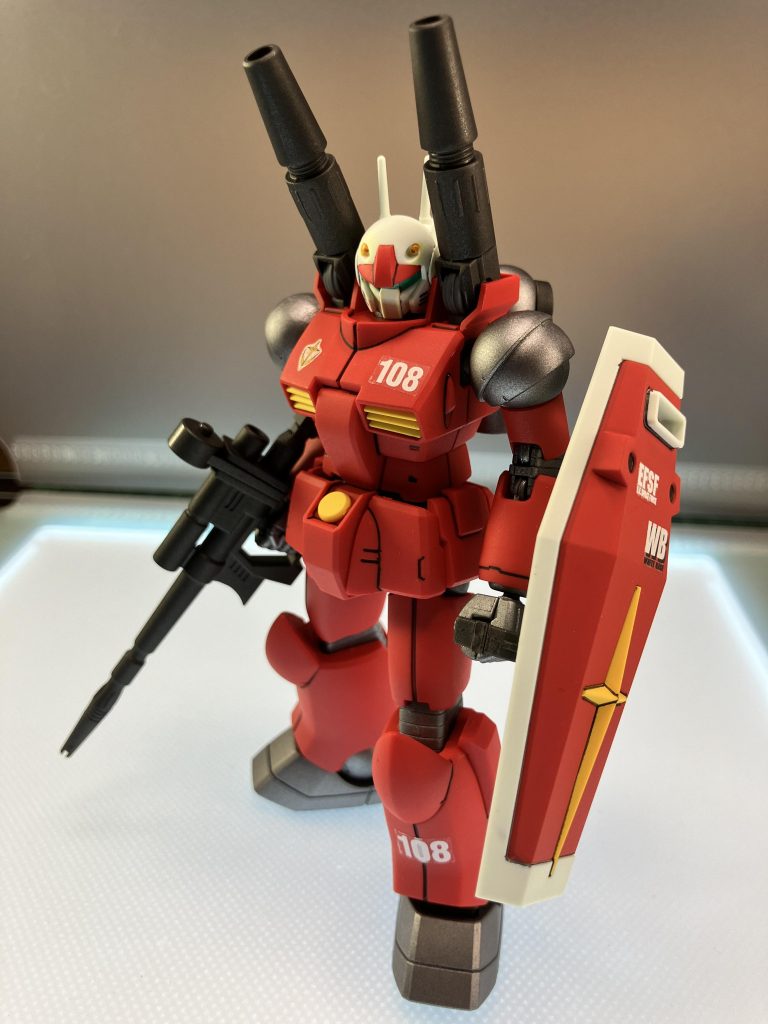 【RX-77-2 ガンキャノン カイ・シデン少尉搭乗108号機】–2枚目/制作者：@DebuSamurai1977