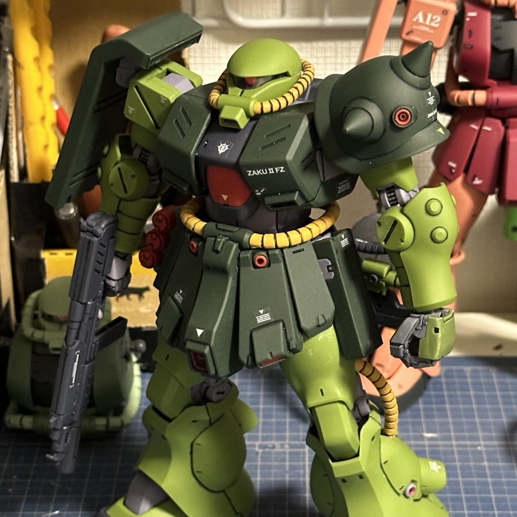 Amazon | RE/100 ザクII改 MS-06FZ FZ 機動戦士ガンダム0080 ポケットの中の戦争 AKOホビー レジン改造キット  ガレージ キャスト パーツ 専用 セット | プラモデル 通販