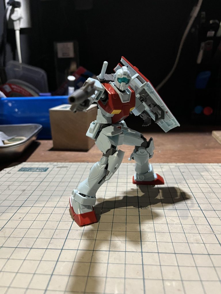 HGジム ショルダーキャノン装備–4枚目/制作者:いあり