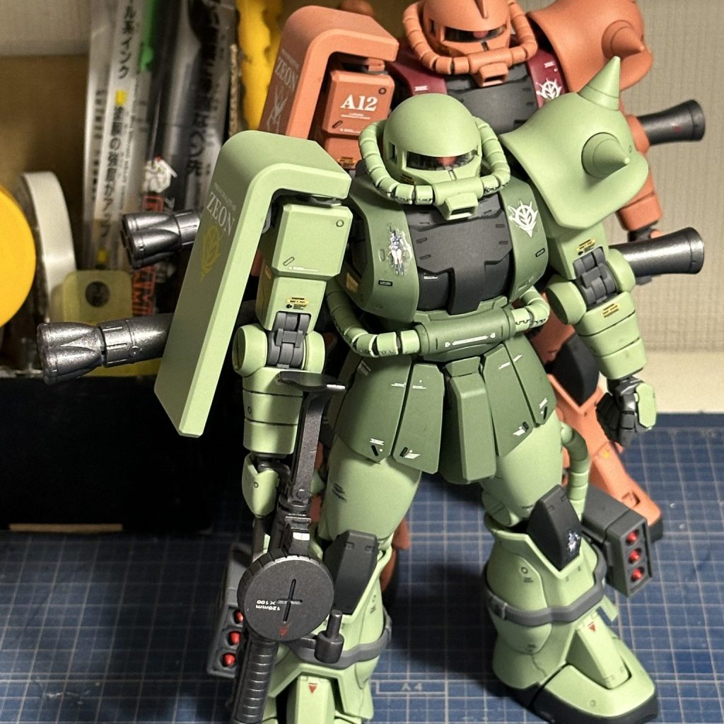 ＭＧ量産型ザクⅡ ＭＳ-０６Ｊ(Ver.2.0)｜Ｇ.Ｐｕｒｅさんのガンプラ作品｜GUNSTA（ガンスタ）