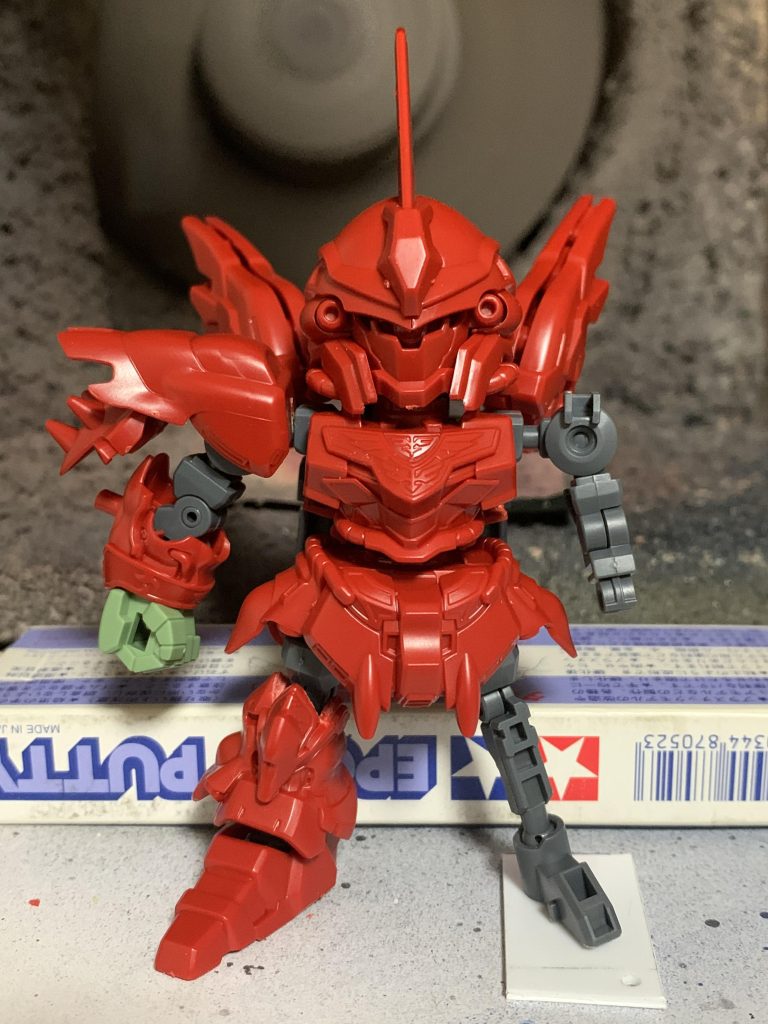 CSフレームを合わせている際の画像です。