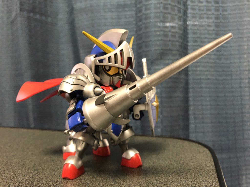 ケンタウロス形態です。昔のBB戦士よりも等身の高いスタイルが非常に良いですね。