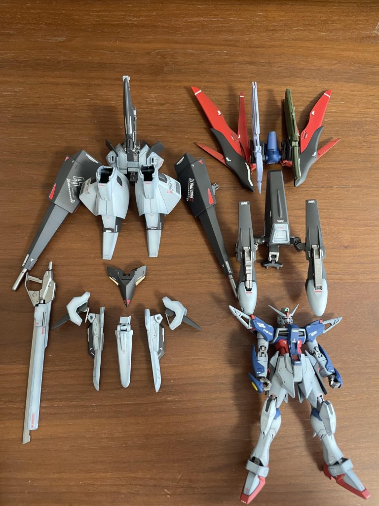 オプション装備のボリュームが多くて塗装が大変でした。