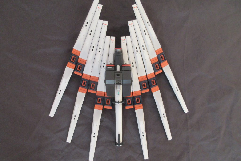 MG　νガンダム　ダブルフィンファンネル–5枚目/制作者：☆ぽんきち☆