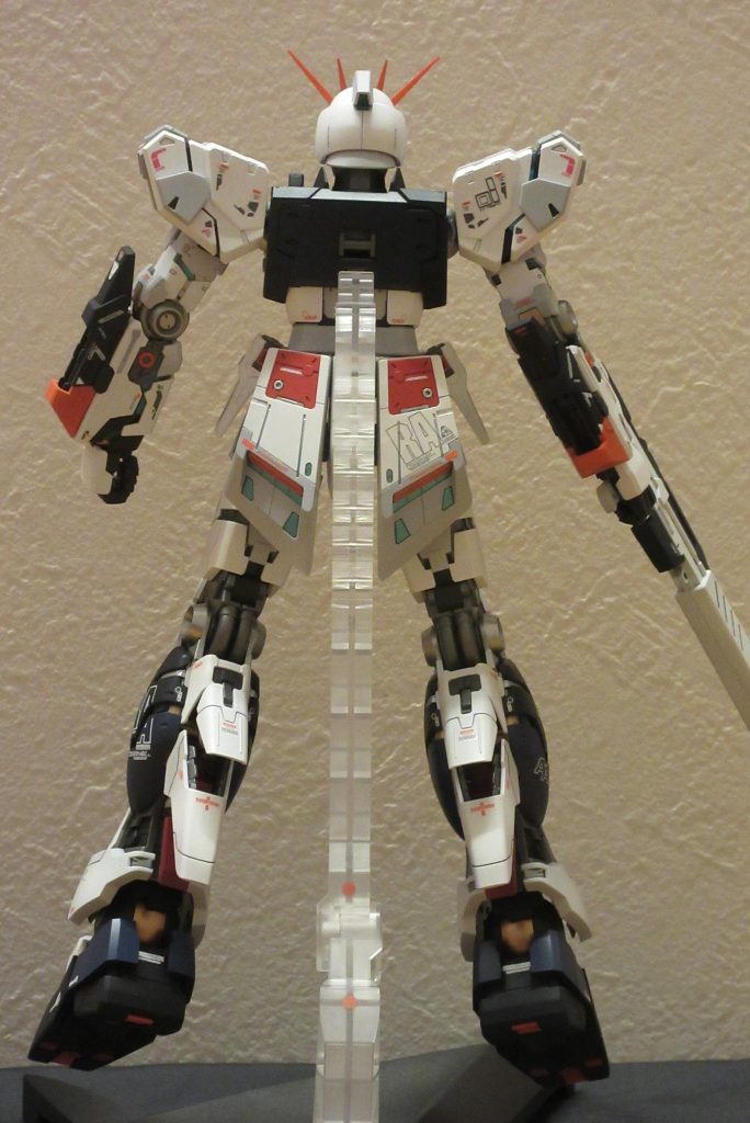 MG　νガンダム　ダブルフィンファンネル–2枚目/制作者：☆ぽんきち☆