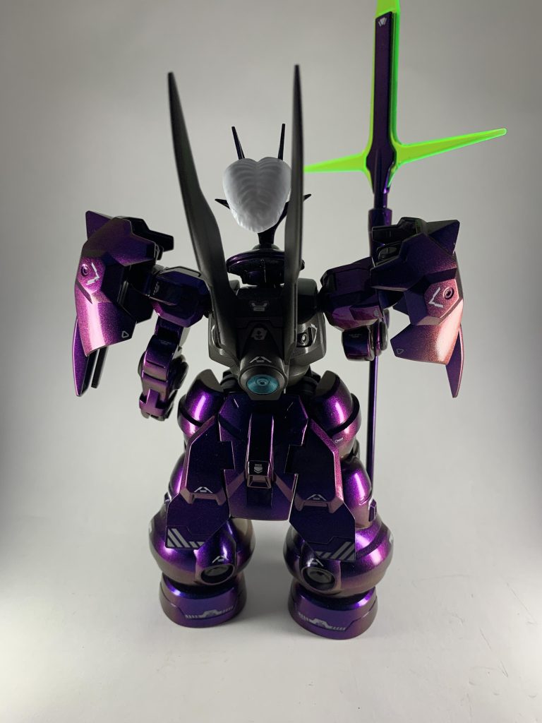 後ろ。ウレタン塗料は初めてでしたが十分な艶で概ね満足。