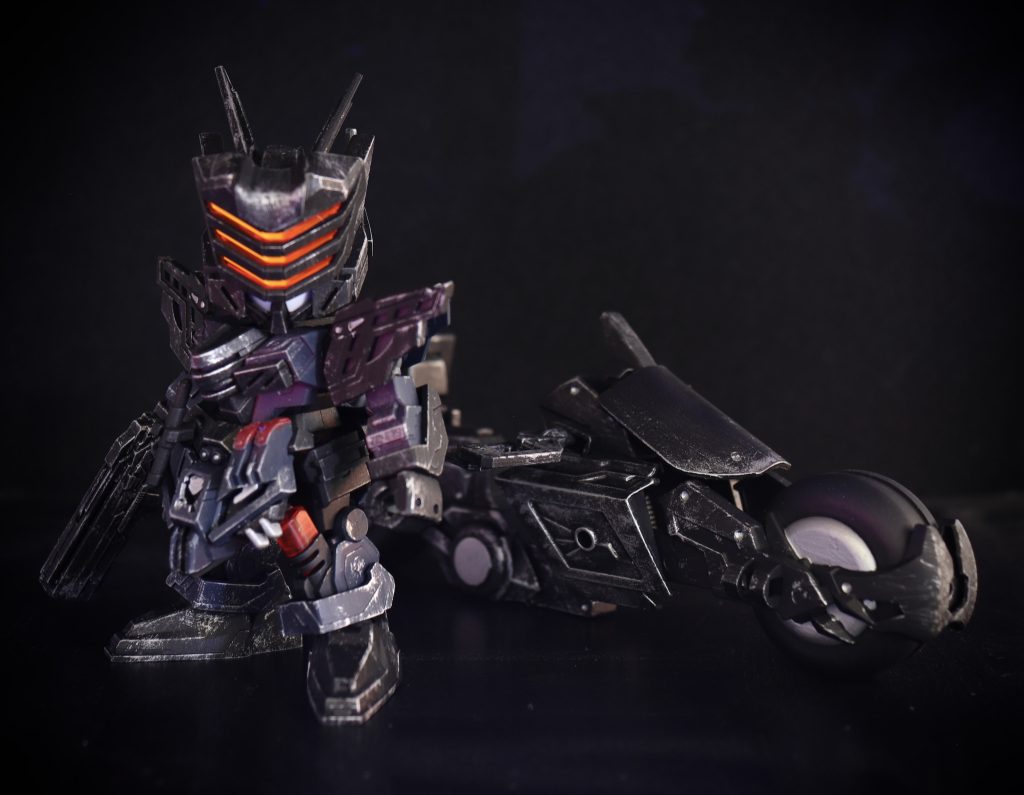 SDWH サージェントヴェルデバスターガンダム ヴィランバージョン & トリニティバイク–3枚目/制作者：ひじりネットとスカイちゃん