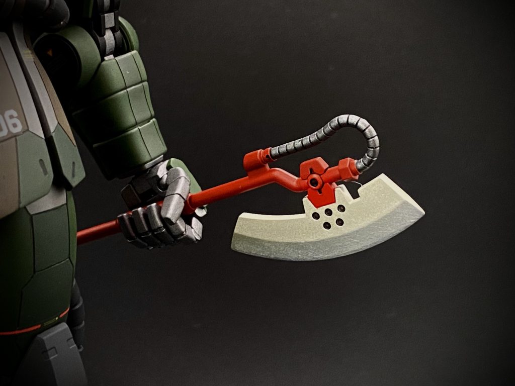 MS-06S ZAKUⅡ 2.0リアルタイプカラー斧