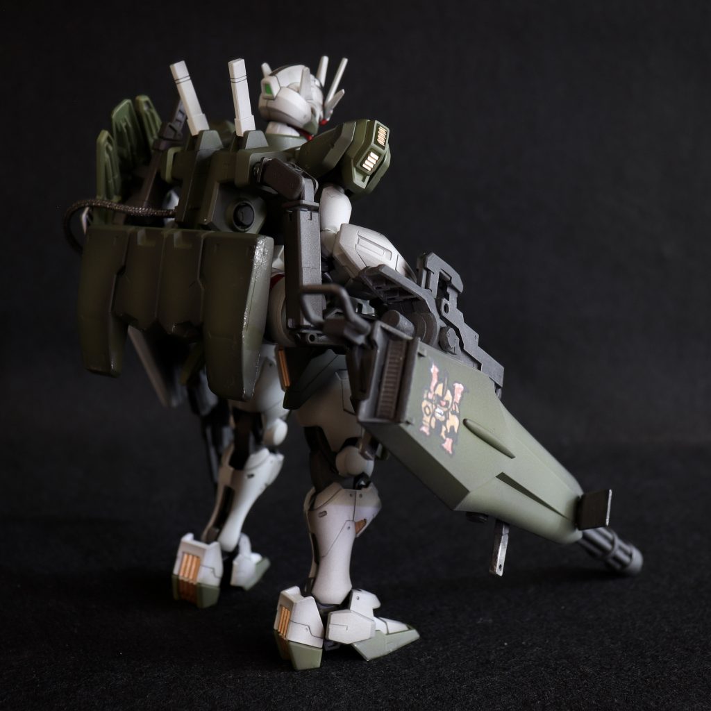 ガンダムエアリアルHN＋ 【エアリアル改修型ミキシング全塗装】–4枚目/制作者：ひじりネットとスカイちゃん