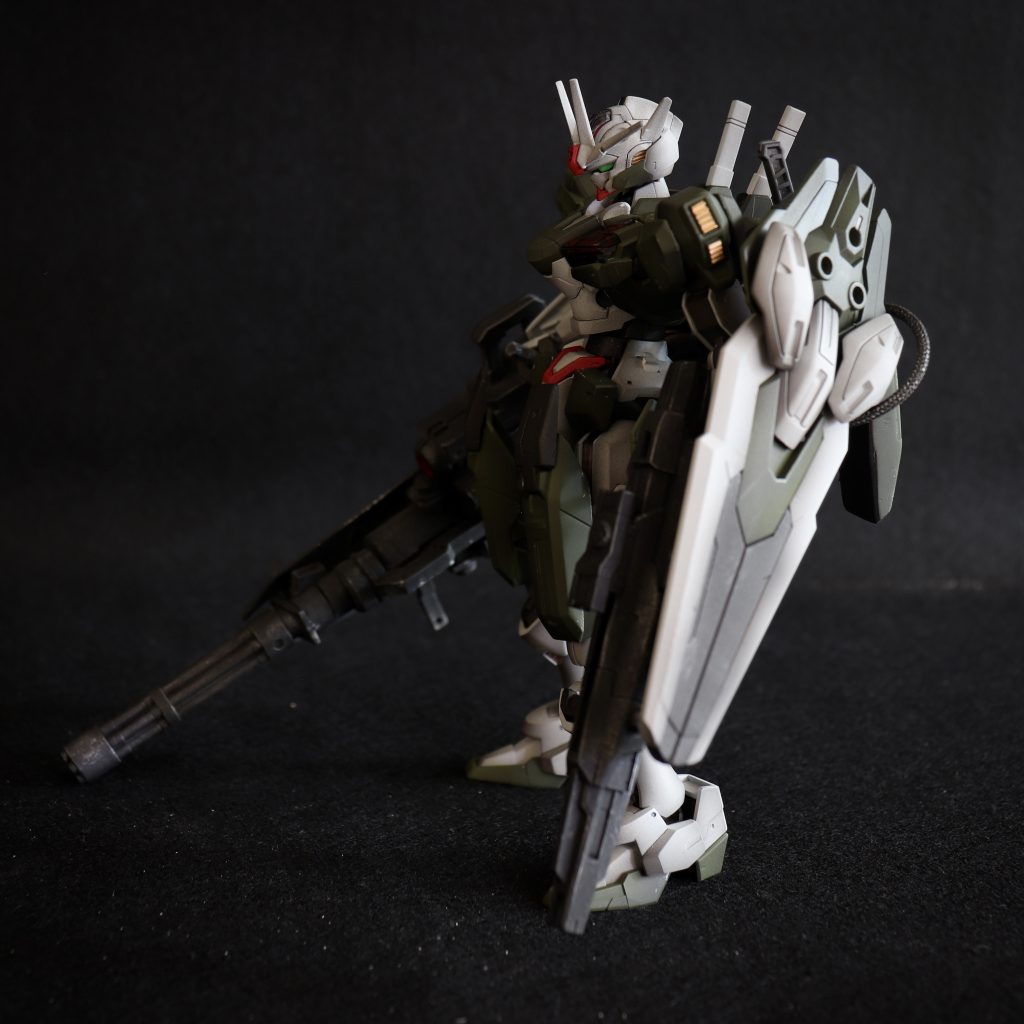 ガンダムエアリアルHN＋ 【エアリアル改修型ミキシング全塗装】–3枚目/制作者：ひじりネットとスカイちゃん