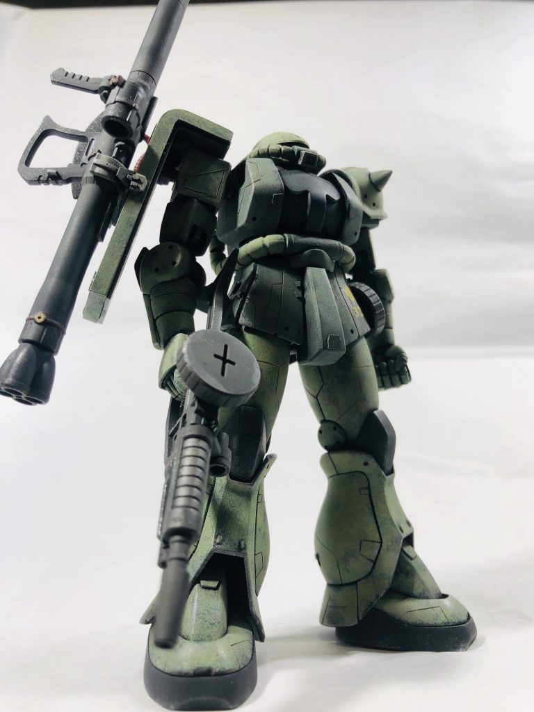 元はシャアザクですが、量産機になっていただきましたw