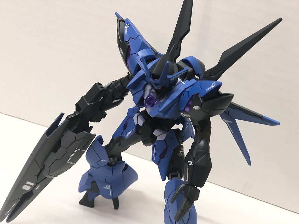 HG アルスアースリィガンダム アクリジョン筆塗り–3枚目/制作者：筆塗りPirka
