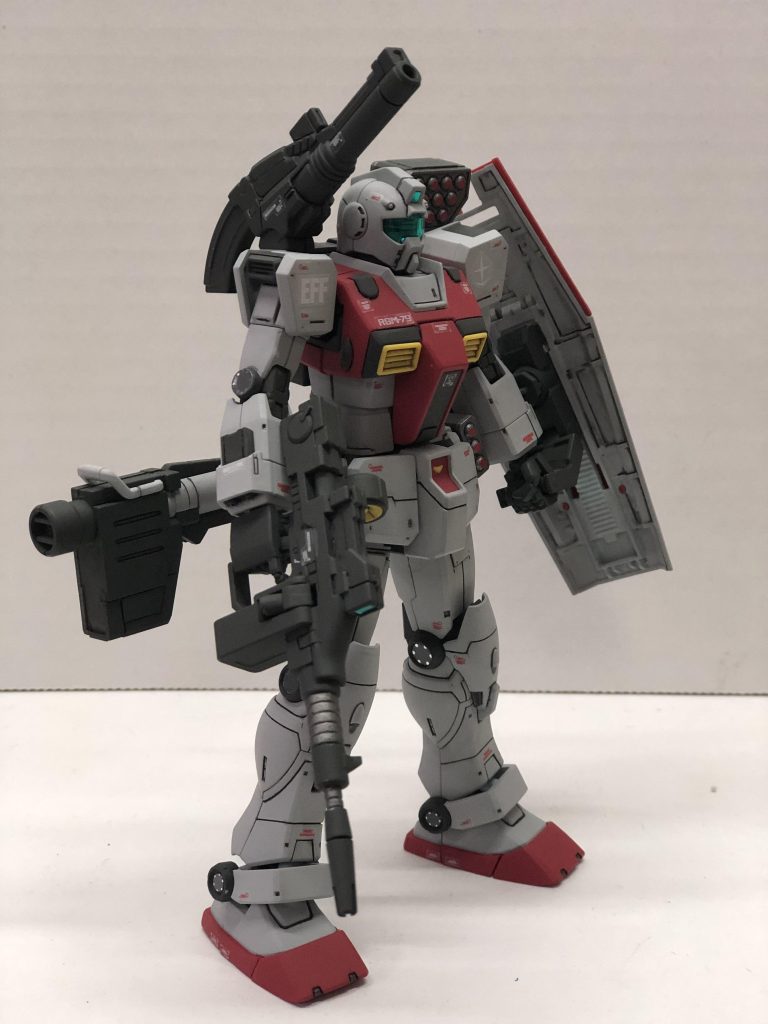 HG ジム　アクリジョン筆塗り–3枚目/制作者：筆塗りPirka