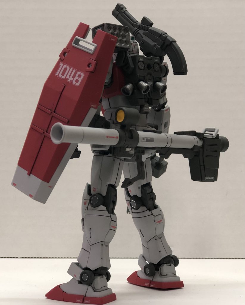 HG ジム　アクリジョン筆塗り–2枚目/制作者：筆塗りPirka