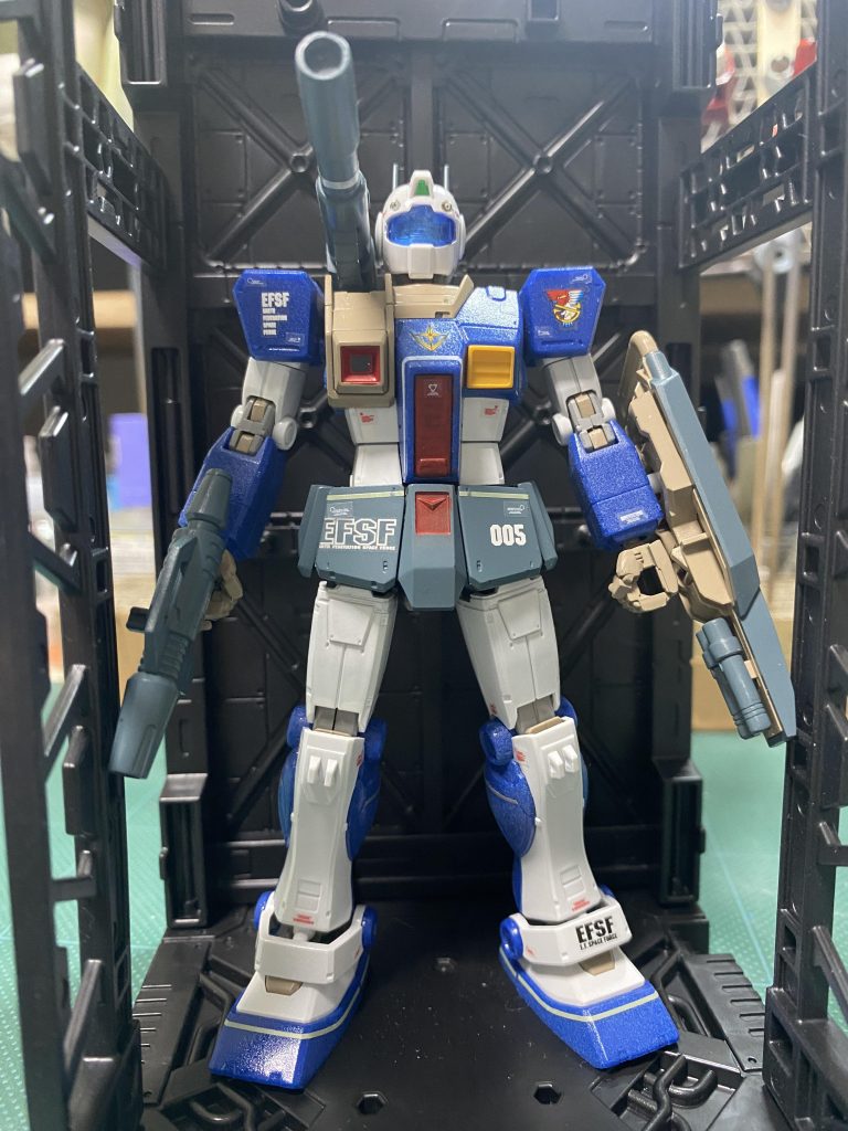 オリジンHGは汚してばかりで綺麗に作った事ないので新鮮です。でも汚すつもりですけど。