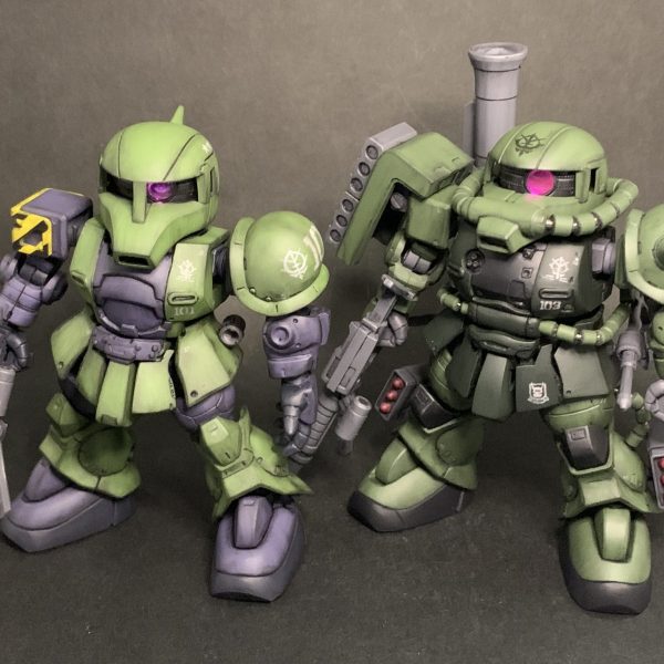 SDCSザクⅠ・Ⅱ(オリジンver)