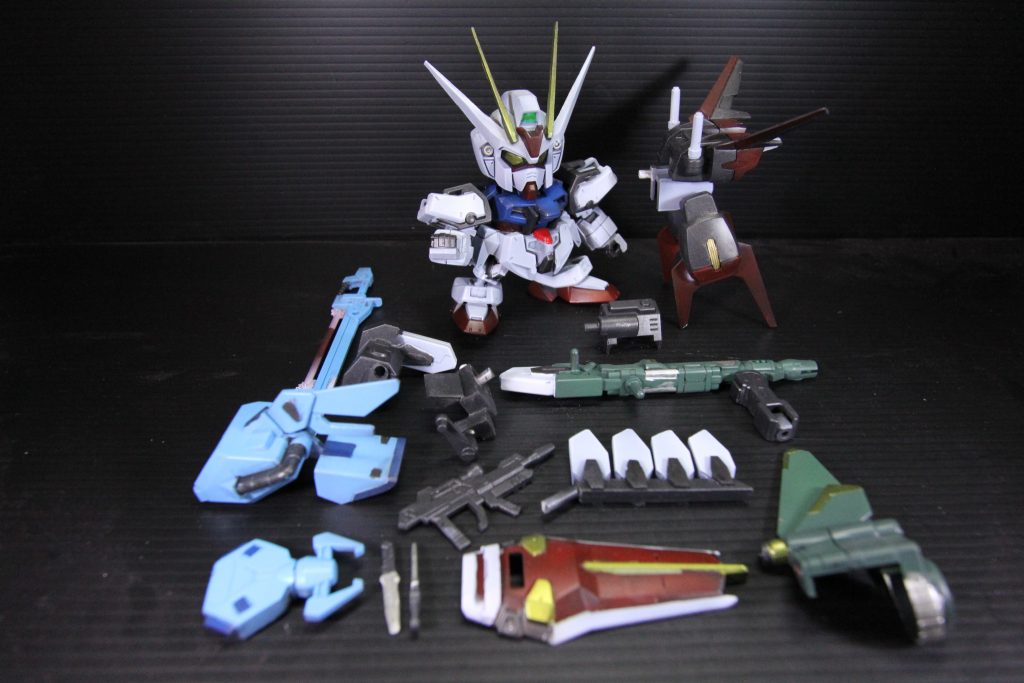 装備一覧エネルギーパックとジョイントパーツを主に改造しました