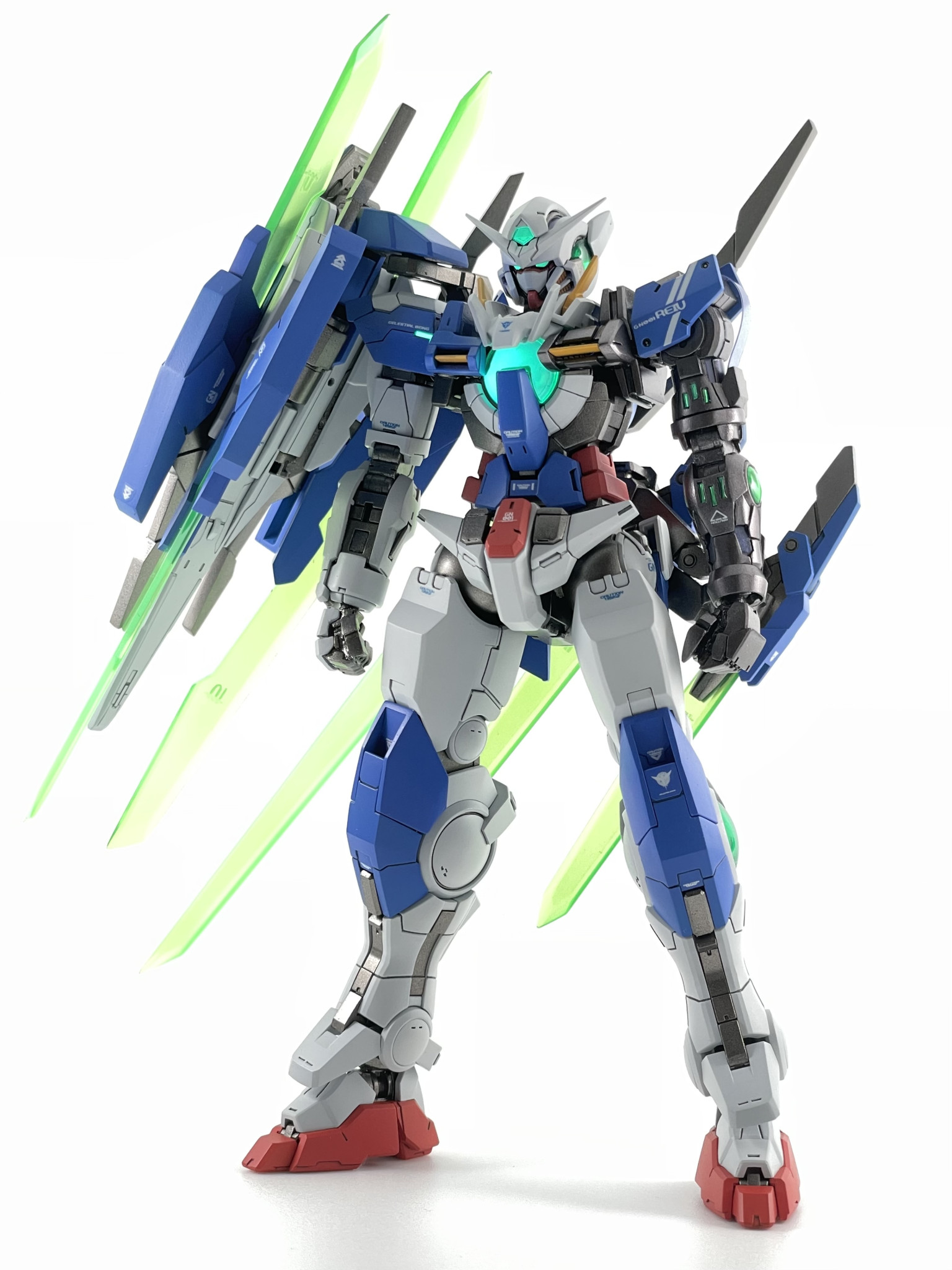 RG ガンダムエクシア リペアⅣ (グラハムガンダム)｜SSRさんのガンプラ ...