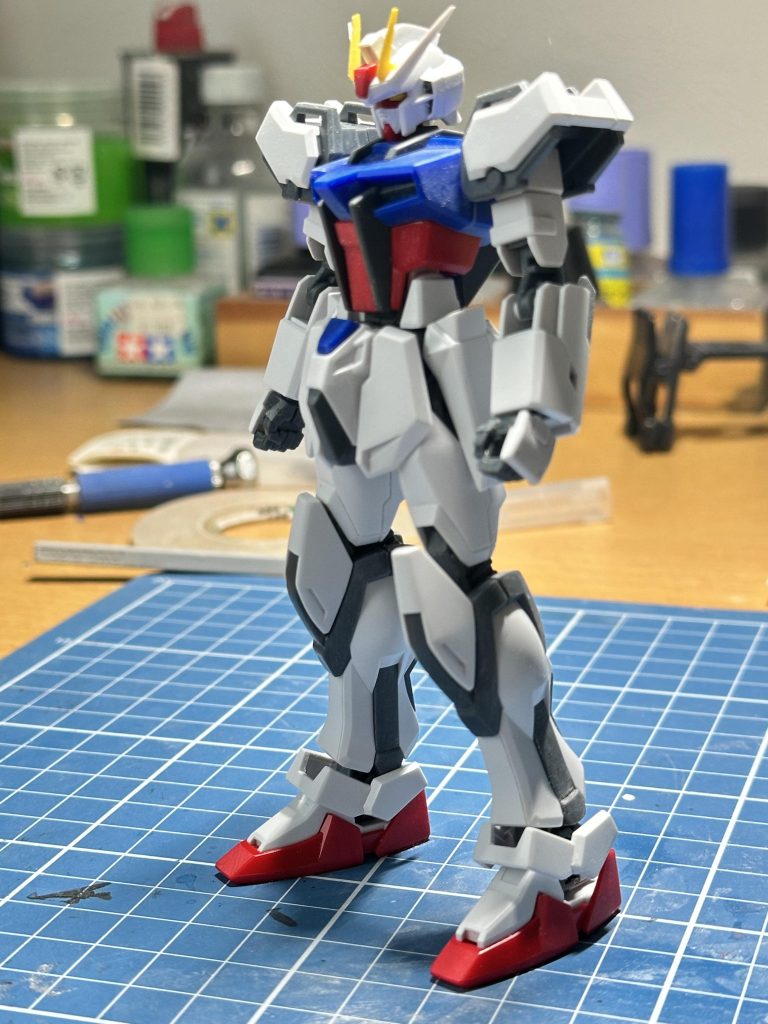 本体。今回は入浴剤つきのグランドスラム装備型を使用。ライフルもシールドも無いですがグランドスラムは結構大きくて良かったです。