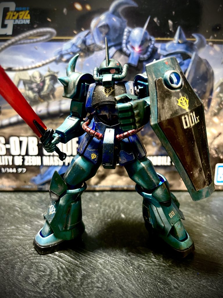 歴戦のグフ–2枚目/制作者：しょっぺ