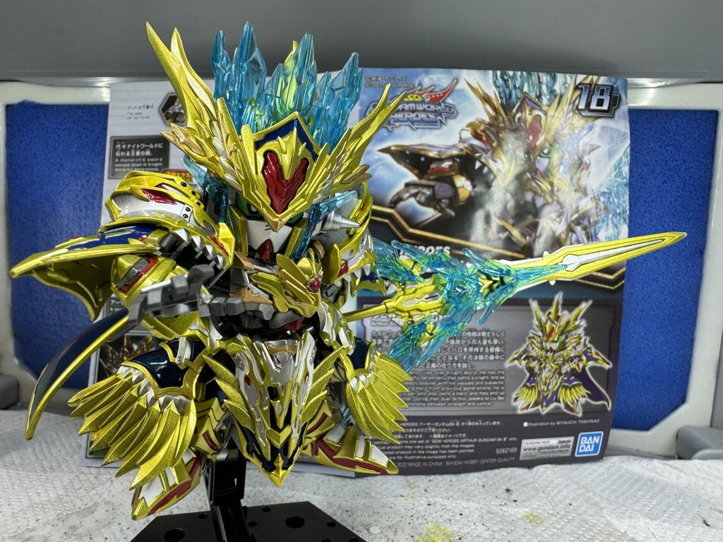 SDW Arther Gundam–3枚目/制作者：@masahito1225